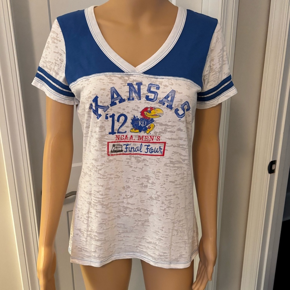Kansas Jayhawks 2012 Final Four Vintage NCAA Women's T-Shirt
